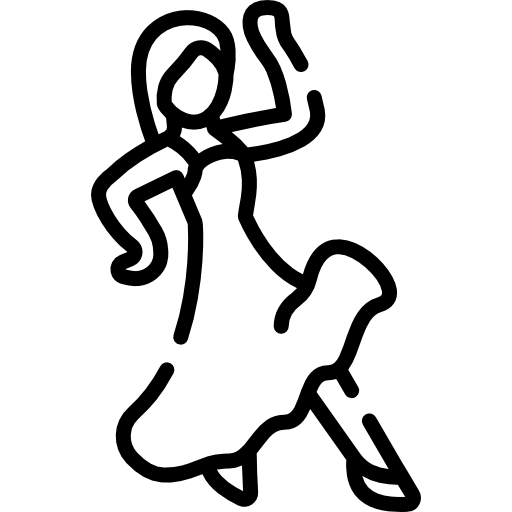 Salsa dancing icon