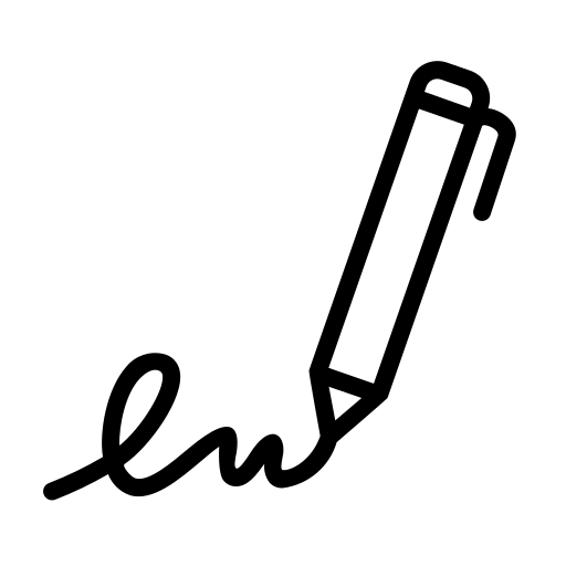 Writing a book icon
